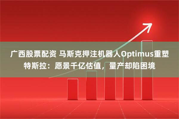 广西股票配资 马斯克押注机器人Optimus重塑特斯拉：愿景千亿估值，量产却陷困境